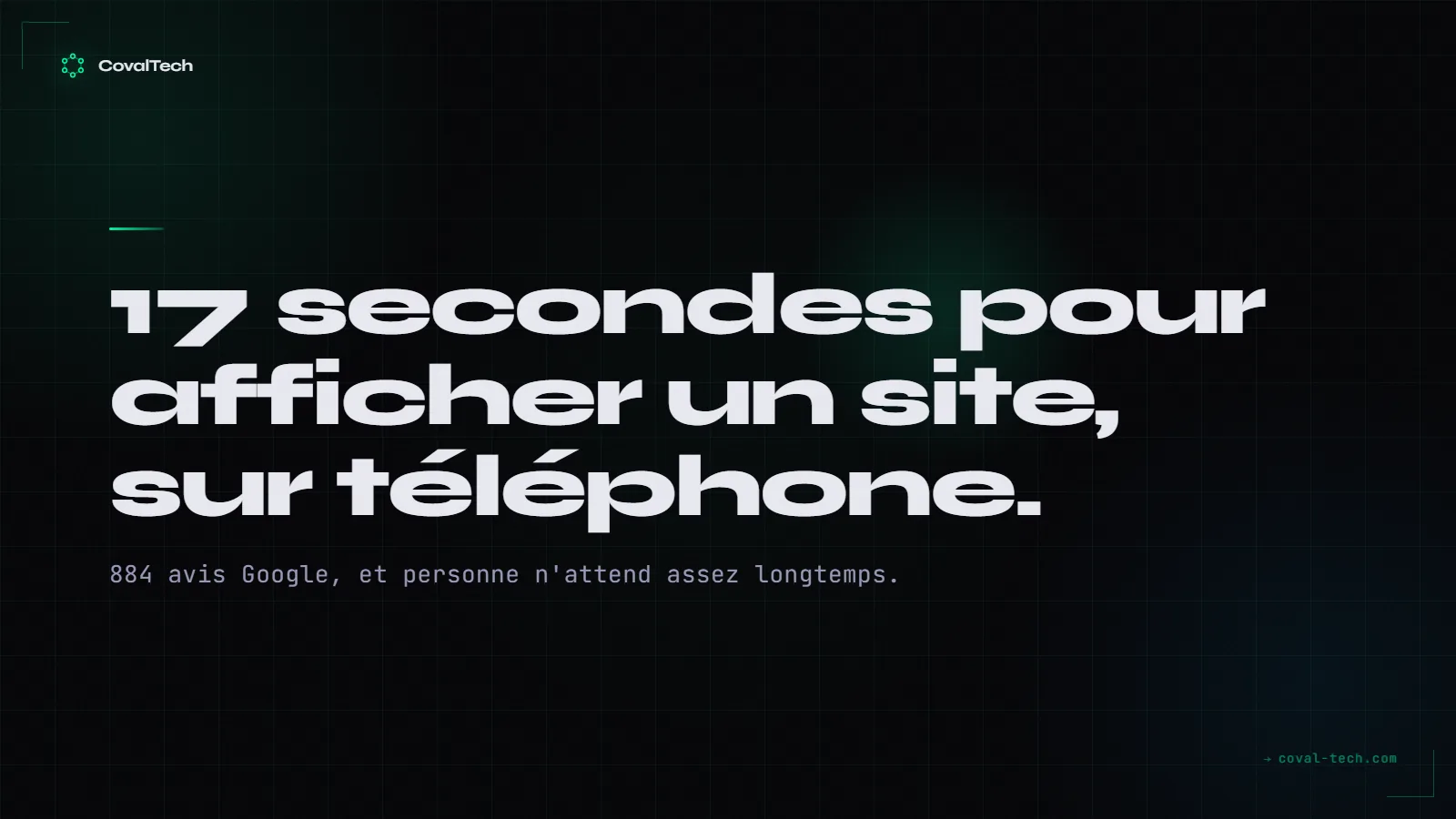 Un site qui met 17 secondes à s'afficher sur mobile