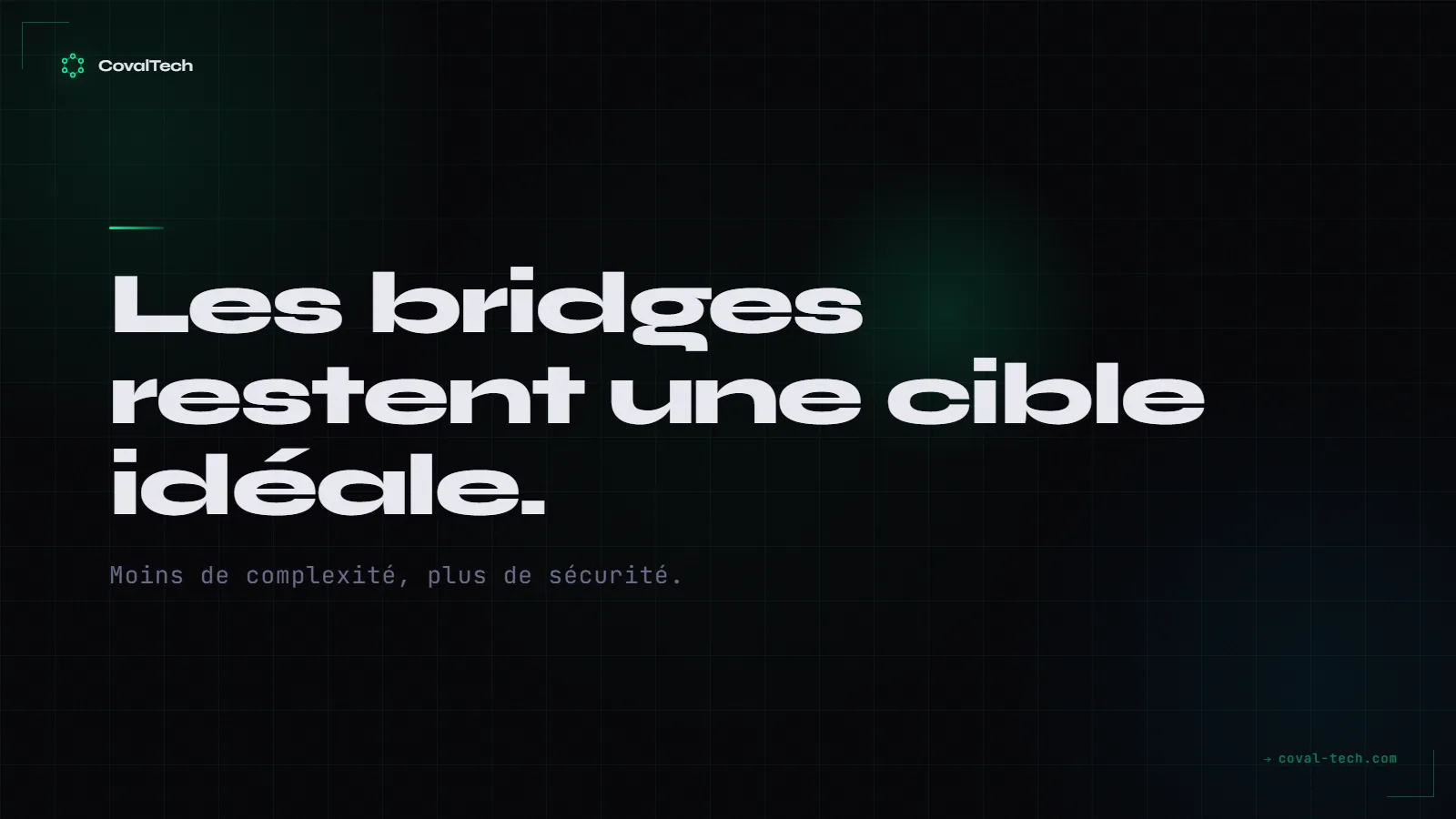 Architecture sécurisée du Supernet Bridge cross-chain